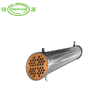 Condensatore raffreddato ad acqua industriale della metropolitana di rame del nichel delle unità del condensatore del CE