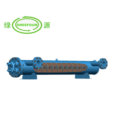 R140A a forma di U asciugano il tipo tubo raffreddato ad acqua dell'acciaio inossidabile dell'evaporatore dell'evaporatore