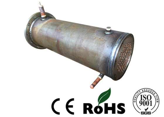 Tipo refrigerante marino dell'acqua dello scambiatore di calore dell'evaporatore del condensatore della metropolitana R410A